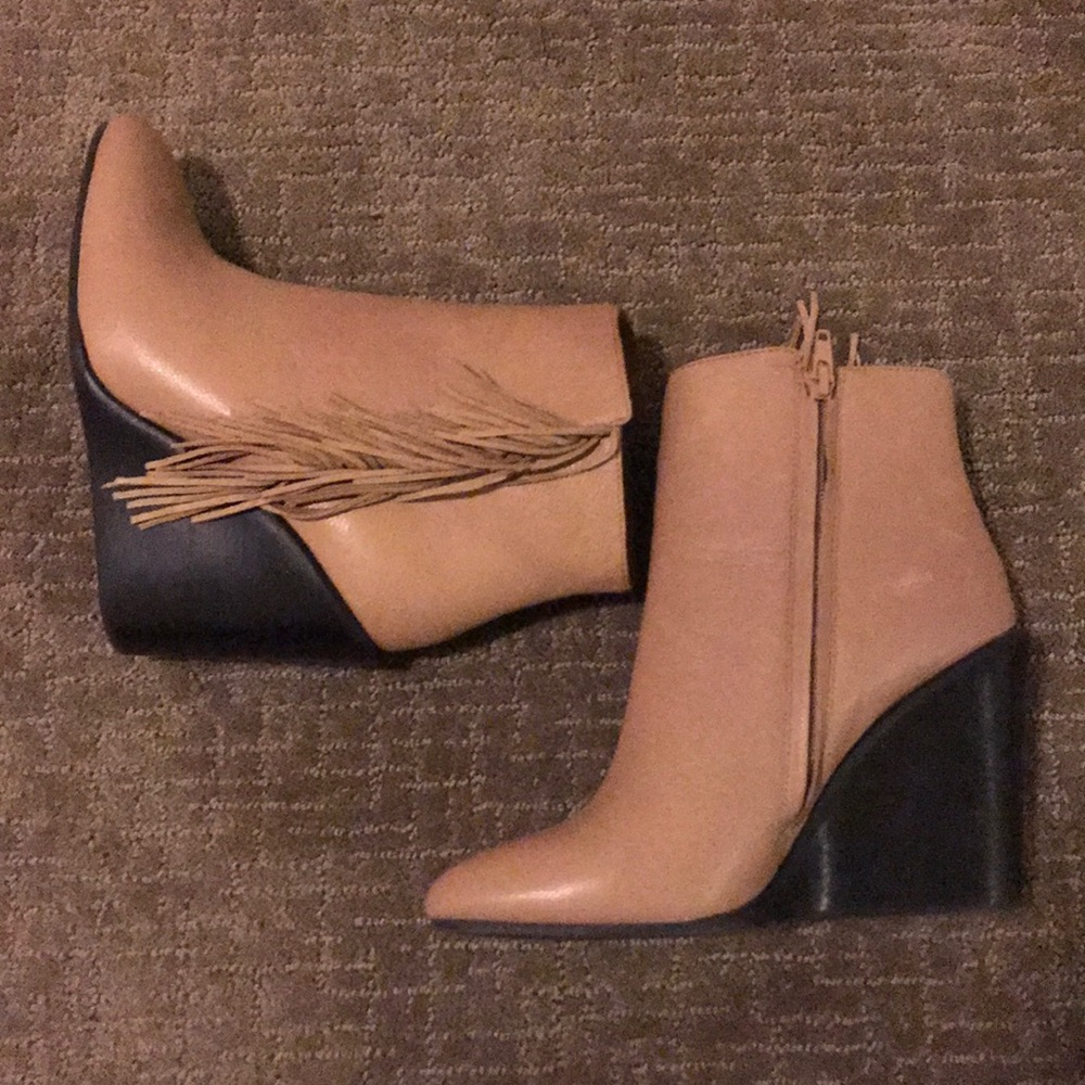 See by Chloe Fringe Booties